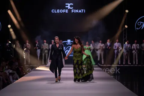 Czech Fashion Week · Brno, 2024. Nefeli Exclusive & Cleofe Finati.