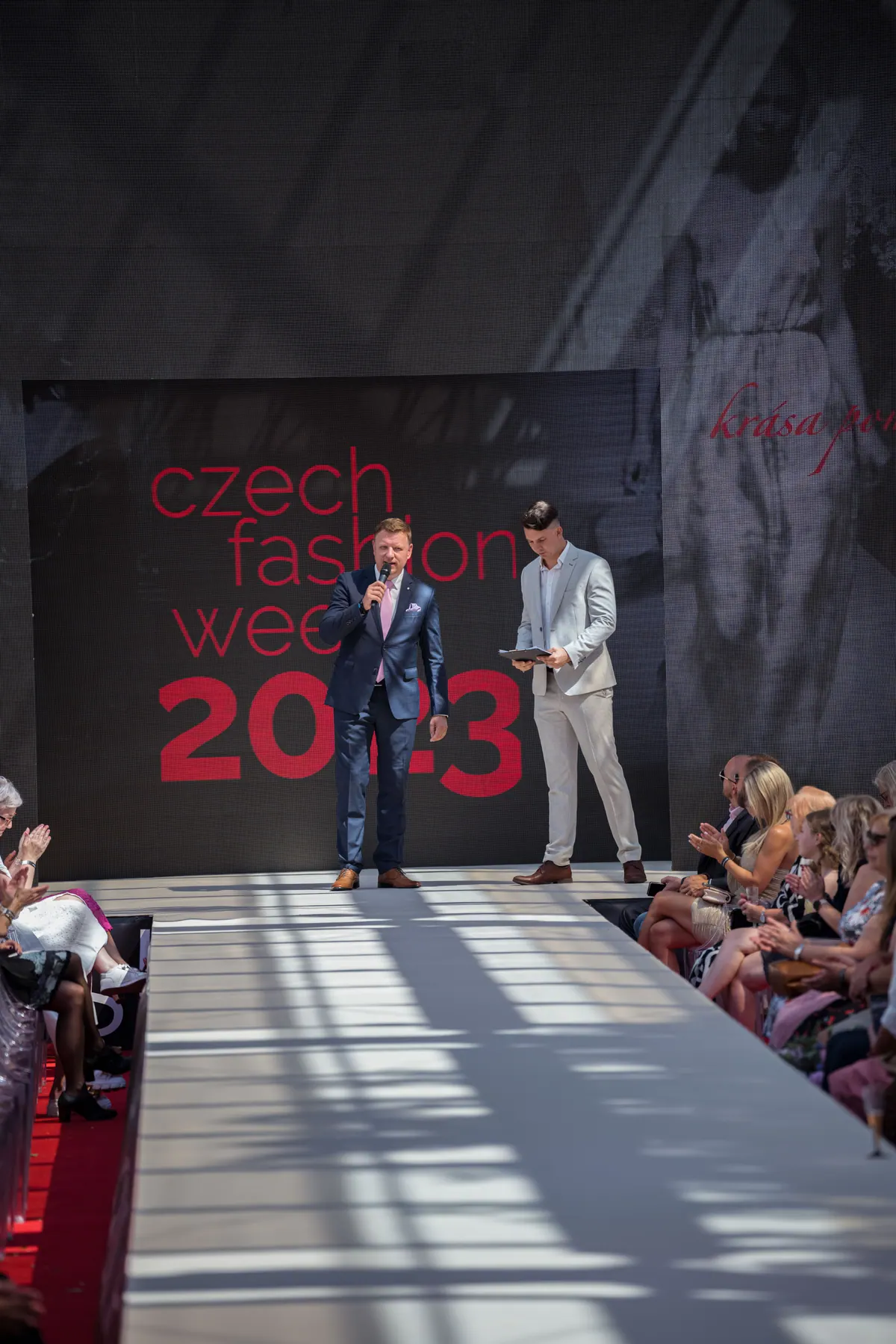 Czech Fashion Week · Teplice, 2023. Zákulisí a setkání.