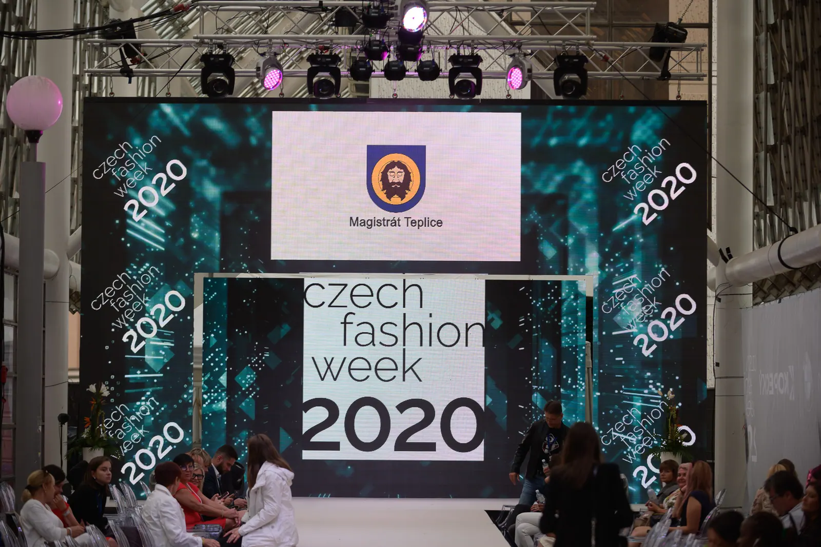 Czech Fashion Week · Teplice, 2020. Atmosféra a partneři.