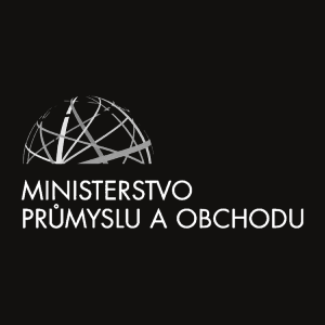 Logo: Ministerstvo průmyslu a obchodu ČR